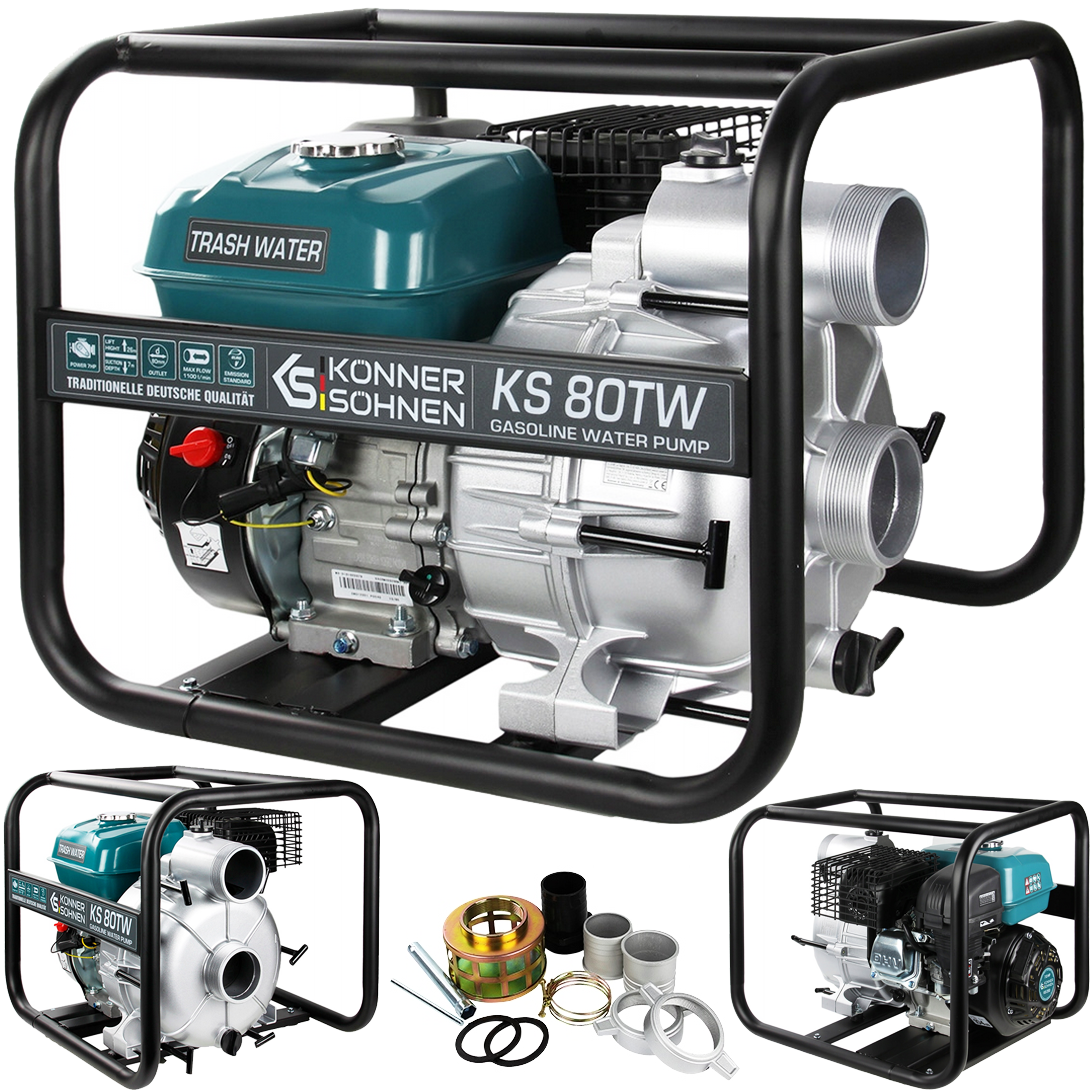 KS 80TW motopompa benzynowa rezerwowa terminal przeładunkowy