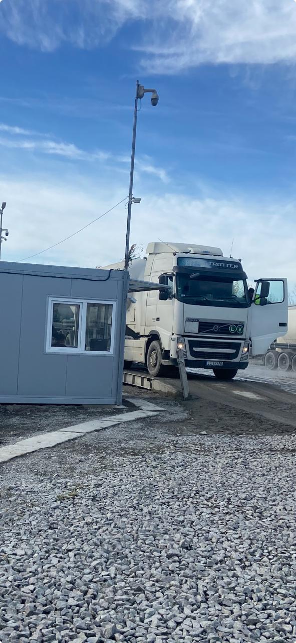 Certyfikowana waga 30 ton terminal przeładunkowy